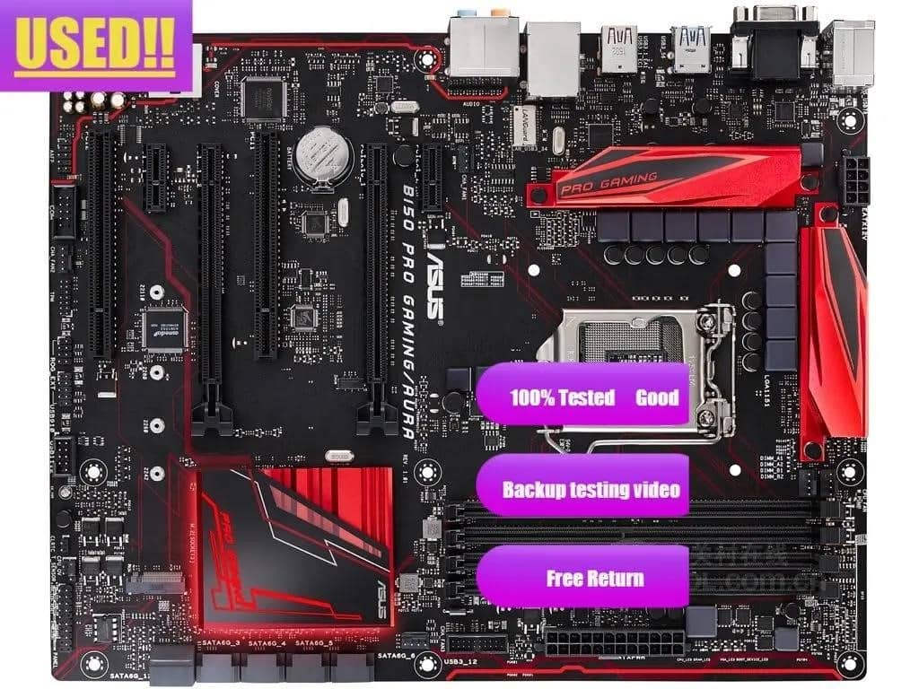 Asus B150 Pro Aura Asus Motherboard Motherboard Asus B150 Pro